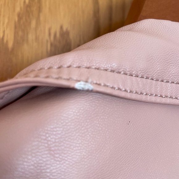 A NEW DAY Faux Leather Moto Jacket. Blush. Size L. - Picture 5 of 5
